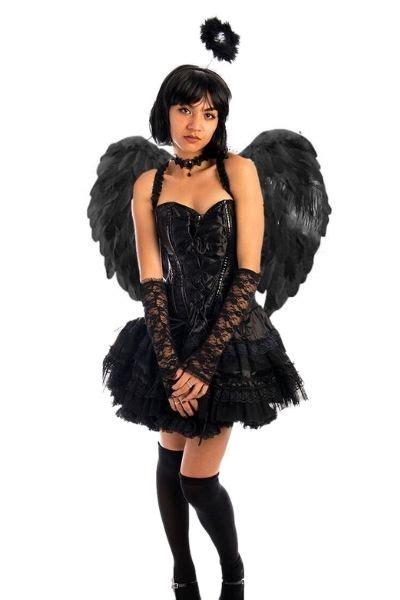 Dark Devil Evil Angel Costume Sexy Dress Halloween Costumes For Women