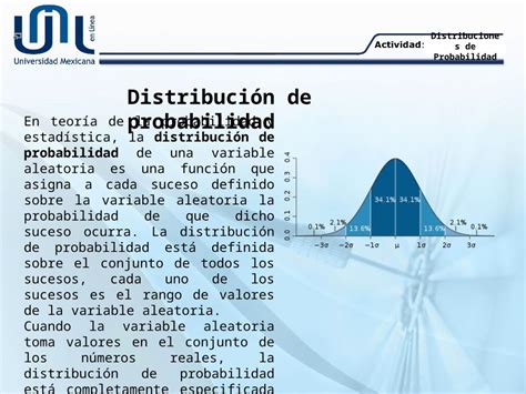 Ppt Distribuciones De Probabilidad En Teor A De La Probabilidad Y