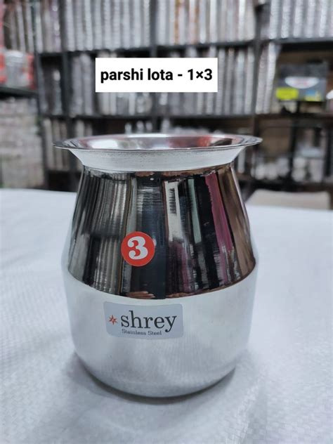 Stainless Steel Parsi Lota For Home At Rs Piece In Bengaluru Id