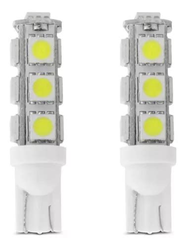 Kit Lâmpadas Pingo T10 W5w Techone 13 Leds Super Branca MercadoLivre