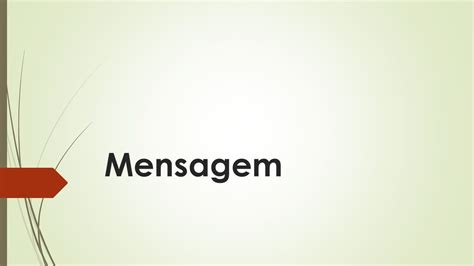 Mensagem Ppt Carregar