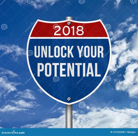 Unlock your potential stock illustration. Illustration of growth