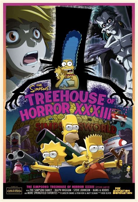 THE SIMPSONS Season 34 Episode 6 Photos Treehouse Of Horror XXXIII ...