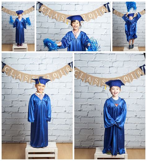 Preschool Graduation Photos without the cheeeeese.