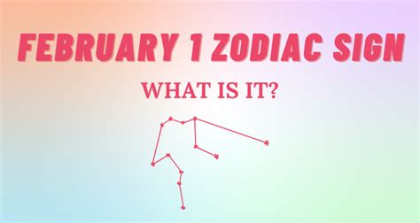 February 1 Zodiac Sign Explained | So Syncd