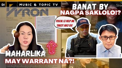 BREAKING NEWS MAHARLIKA CONFRIMED MAY ARREST WARRANT NA BANAT BY NAG