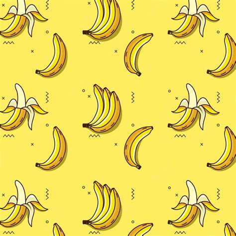 Banana Pattern Wallpapers - Top Free Banana Pattern Backgrounds - WallpaperAccess