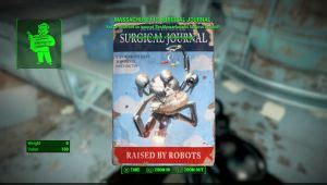 Massachusetts Surgical Journal Fallout 4