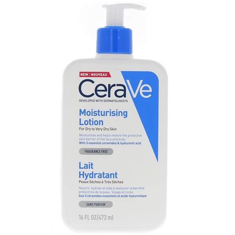 MOISTURIZING MILK FACE AND BODY DRY TO VERY DRY SKINS 473ML CERAVE