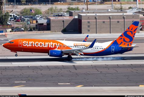 N836SY Sun Country Airlines Boeing 737 8KN WL Photo By Jon Marzo ID