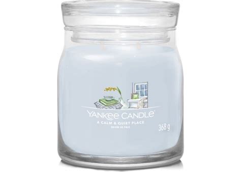 Yankee Candle Yc A Calm Quiet Place Signature Medium Jar