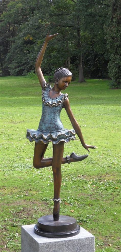 Sculpture Bronze Ballerina Cm Eliassen Home Garden Pleasure