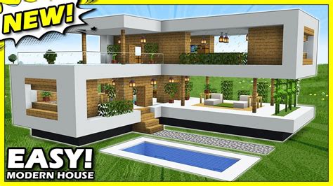 Minecraft Modern Minecraft Tutorial Modern House Pergola Architect