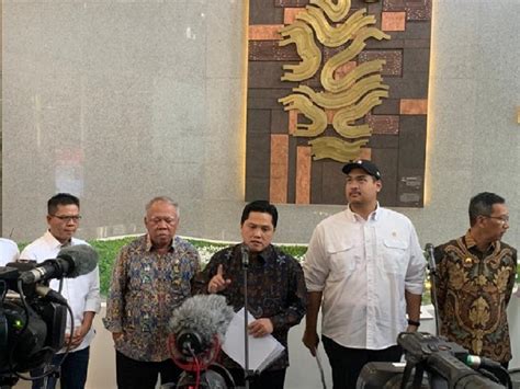 Breaking News Erick Thohir Pastikan Piala Dunia U 17 2023 Bakal Dibuka