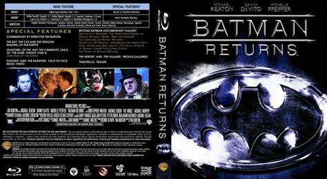 Batman Returns Bluray Movie Blu Ray Custom Covers Batman Returns