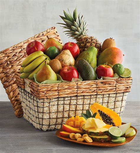 Deluxe Fresh Fruit Basket T Baskets Harry And David