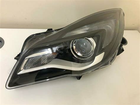 Vauxhall Insignia 2013 2016 Headlight Passenger Side Left Led Drl