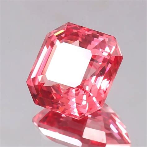 200 Ct Natural Ceylon Padparadscha Sapphire Asscher Cut Loose Certified