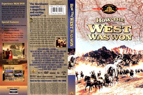 How The West Was Won Dvd Cover Label Dvdcover