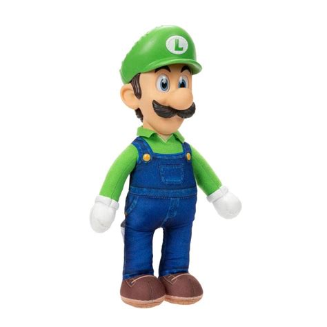 Super Mario Bros Pluche Knuffel Luigi Deluxe Cm