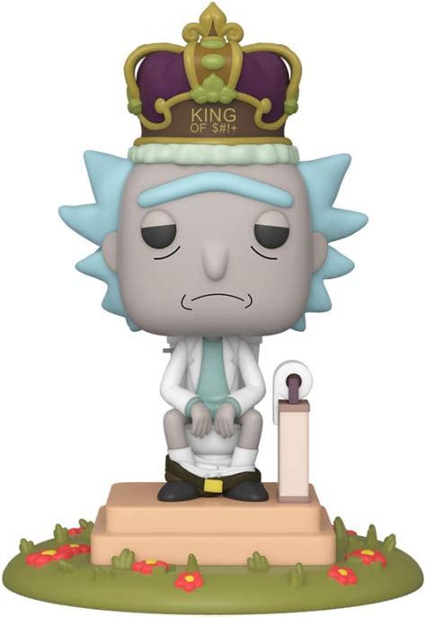 Funko Pop Animation Rick And Morty King Of With Sound Action