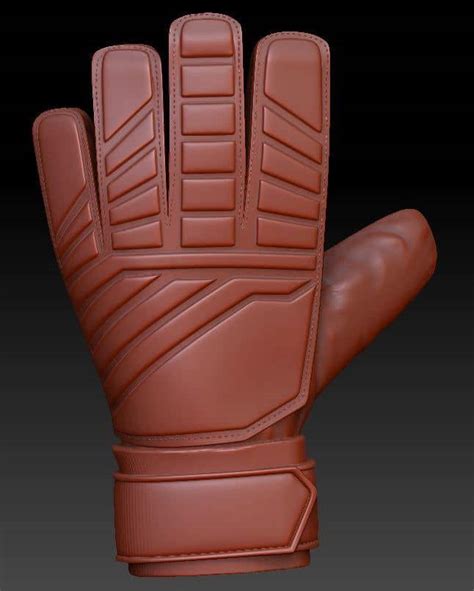 Model 3D Soccer Goalie Gloves | Freelancer