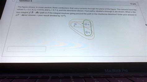 Solved The Figure Shows In Cross Section Three Conductors That Carry