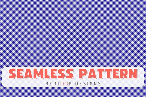 Checkered Tablecloth Seamless Pattern Graphic by redLoopDesigns ...