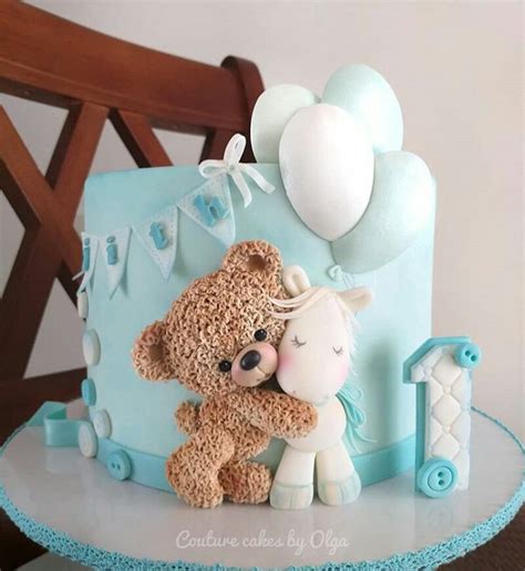 Pin By Nidia Fleming On Tortas Baby Boy Birthday Cake 1st Birthday