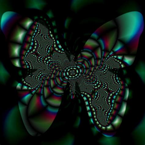 Butterfly fractal Digital Art by Christy Leigh | Fine Art America