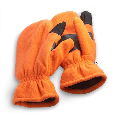 Huntworth® Glove Flittens Blaze Orange 116347 Gloves And Mittens At