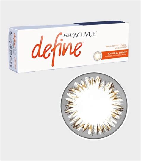 Acuvue Define Colors - Natural Shine Contact Lenses 30 pack – Adasat