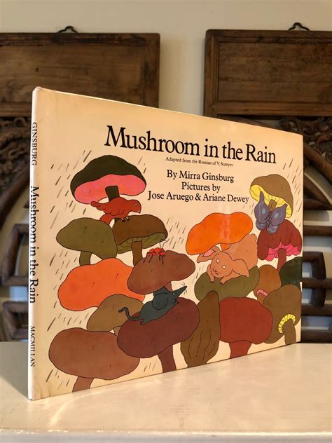 Review Copy With Dust Jacket Mushroom In The Rain By GINSBURG Mirra