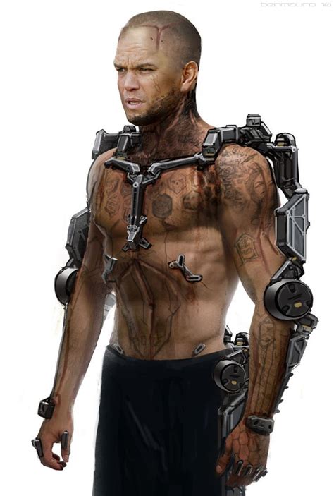 Elysium Exoskeleton Concept Art