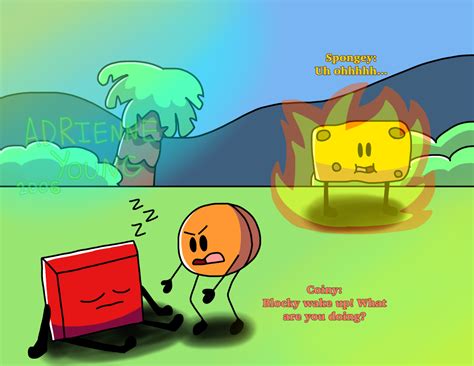 BFDI Fanart For My Decaying Sanity by AdriennTheYoungest on DeviantArt