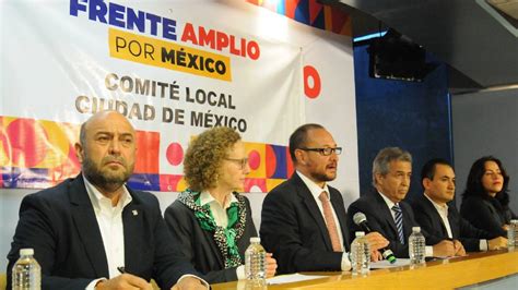 Plataforma Del Frente Amplio Por M Xico Es Segura Unotv