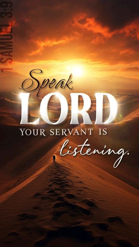 Consciousness Speak Lord Your Servant Is Listening