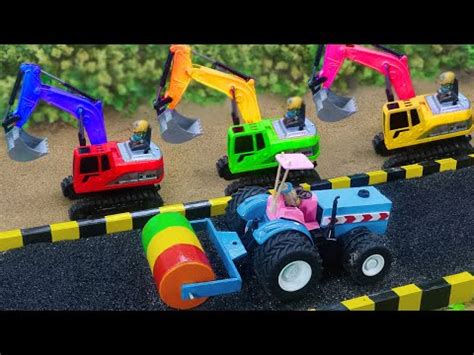 Diy Tractor Making Bulldozer Train Mini Radha Krishna Trolly Gauri