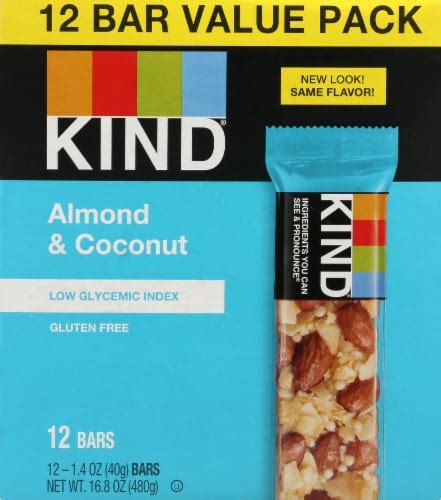 Kind® Almond And Coconut Gluten Free Bars 12 Ct 140 Oz Smiths Food