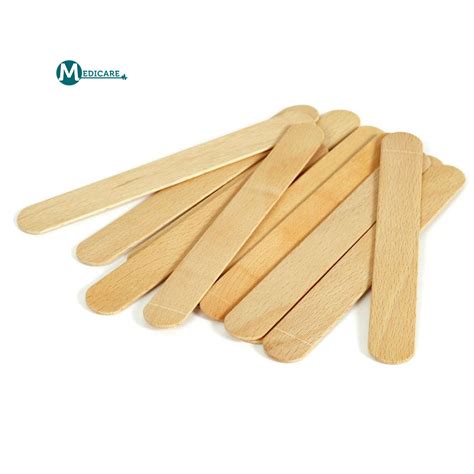 Adult Size Sterile Wooden Tongue Depressor For Medical Consumable