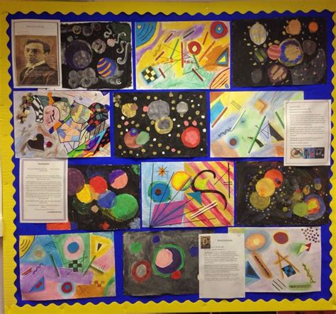 Kandinsky Space Inspired Art Year 5 Art For Kids Art Inspiration Art