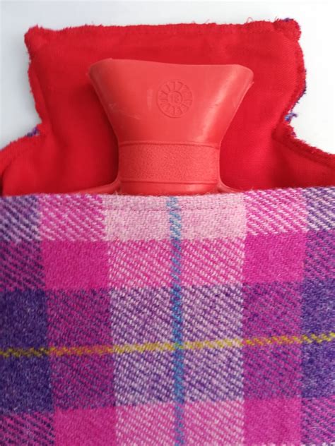 HARRIS TWEED Hot Water Bottle Cosy Etsy