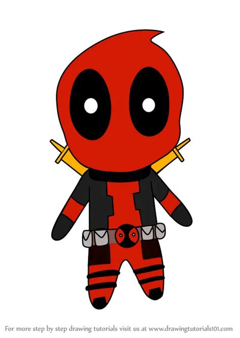 How to Draw Chibi Deadpool (Chibi Characters) Step by Step ...