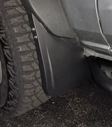 Mud Flaps With Go Rhino Dominator Extreme D6 Side Steps Bronco6G