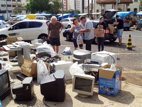 Campanha Coleta Cinco Toneladas De Res Duos Eletr Nicos Portal Morada