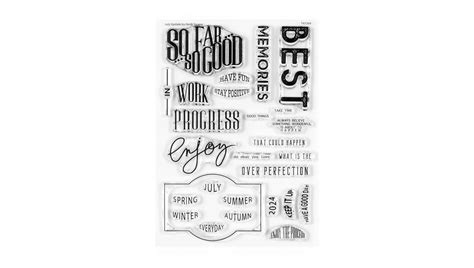 Stamp Set 4×6 July Update Heidi Swapp Shop