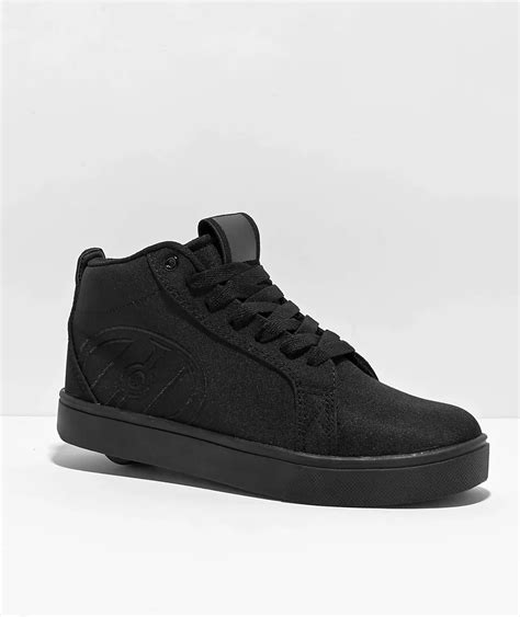 Heelys Racer 20 Mid Black Shoes Hamilton Place