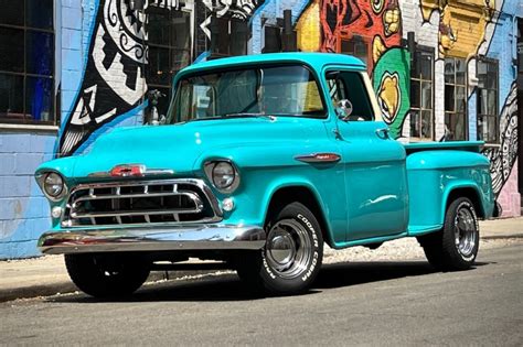 1957 Chevrolet 3100 Pickup For Sale On Bat Auctions Sold For 61500