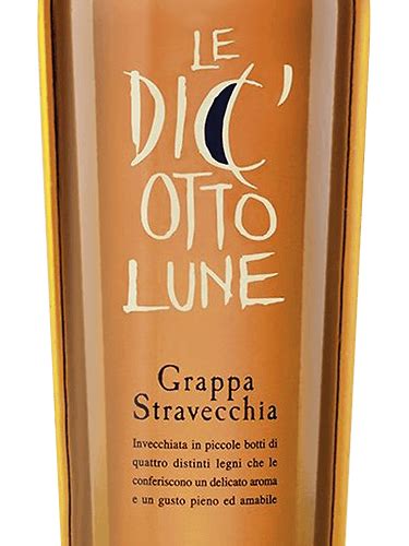 N V Marzadro Le Diciotto Lune Grappa Stravecchia Vivino US