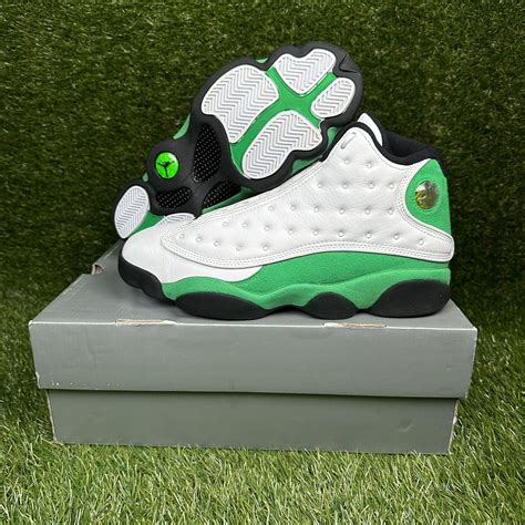 Nike Air Jordan 13 Lucky Green | Grailed